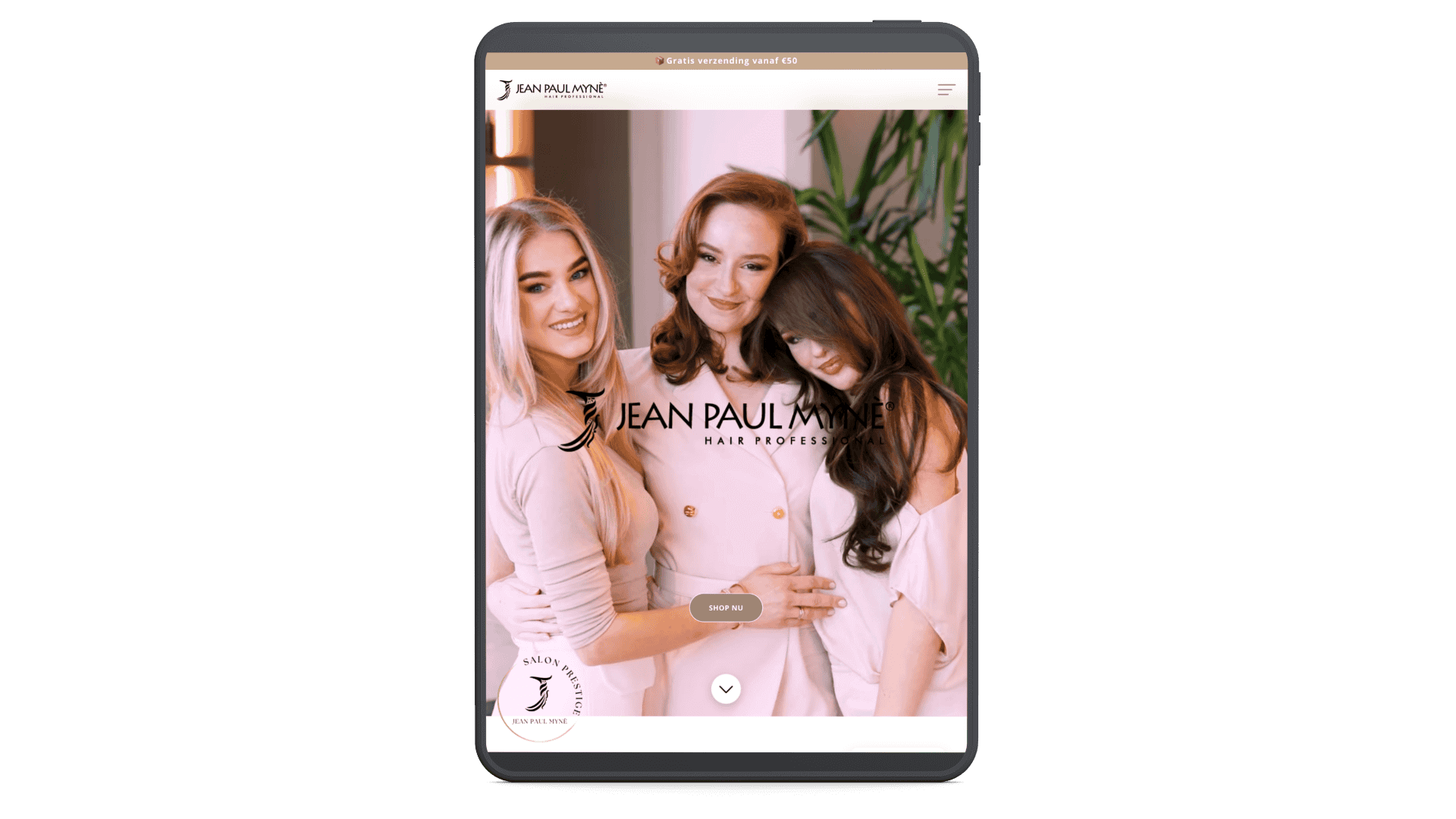 Tablet mockup