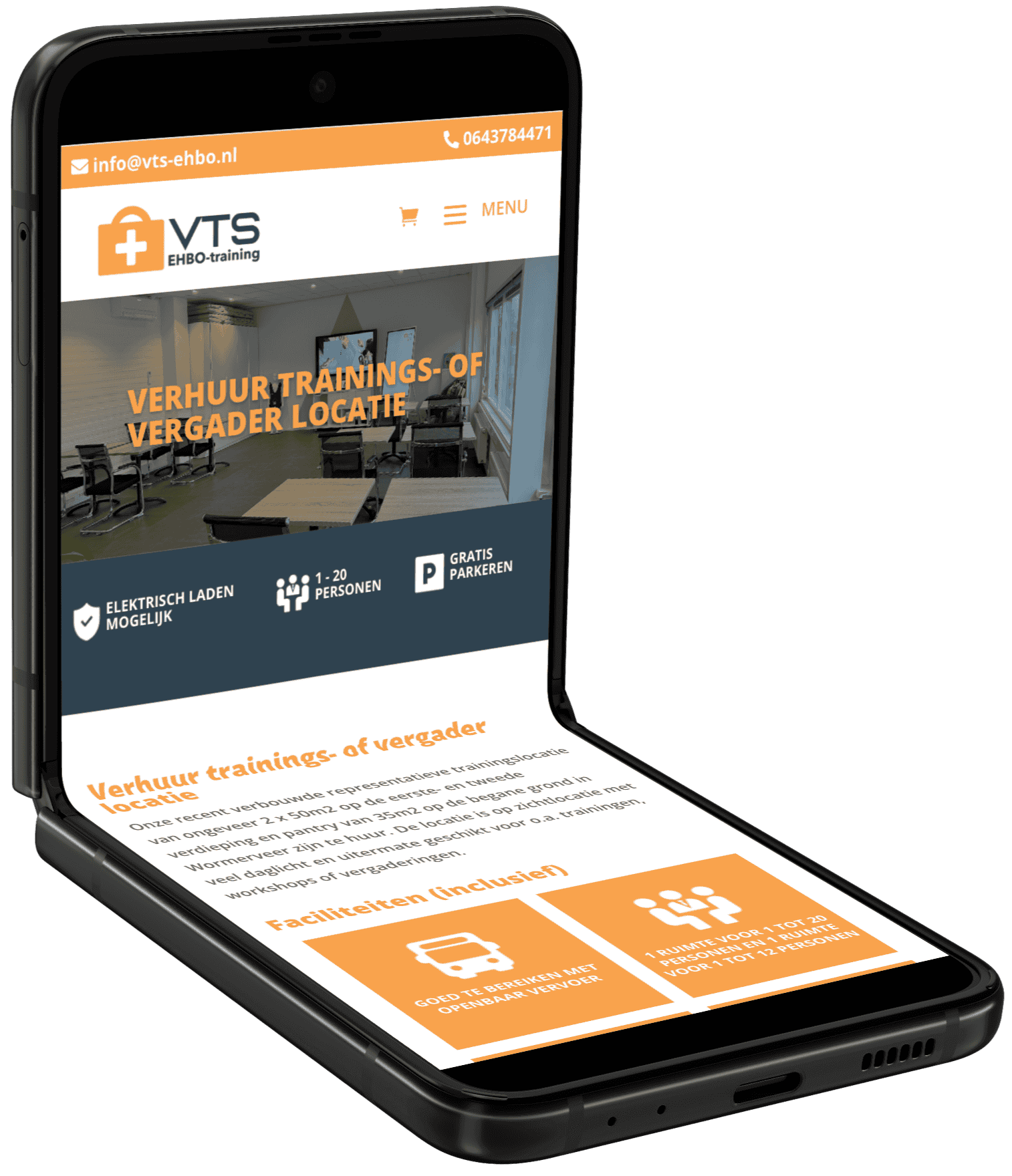 VTS-EHBO smartphone